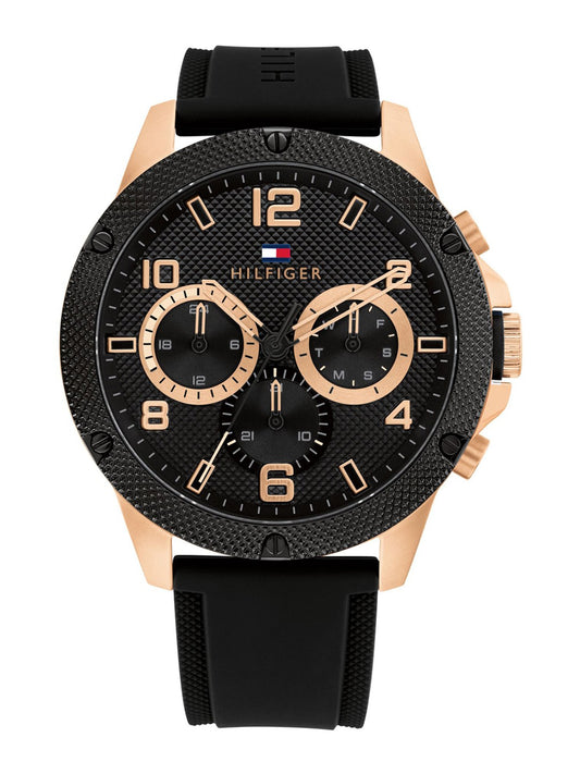 Black Metal & Sporty Chrono Combo