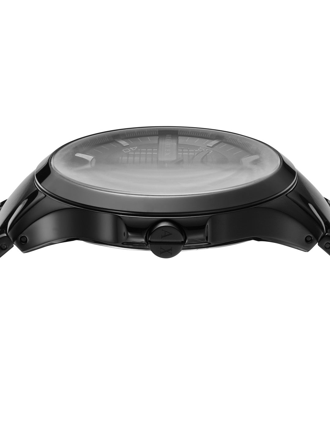 All-Black Metal Watch Combo