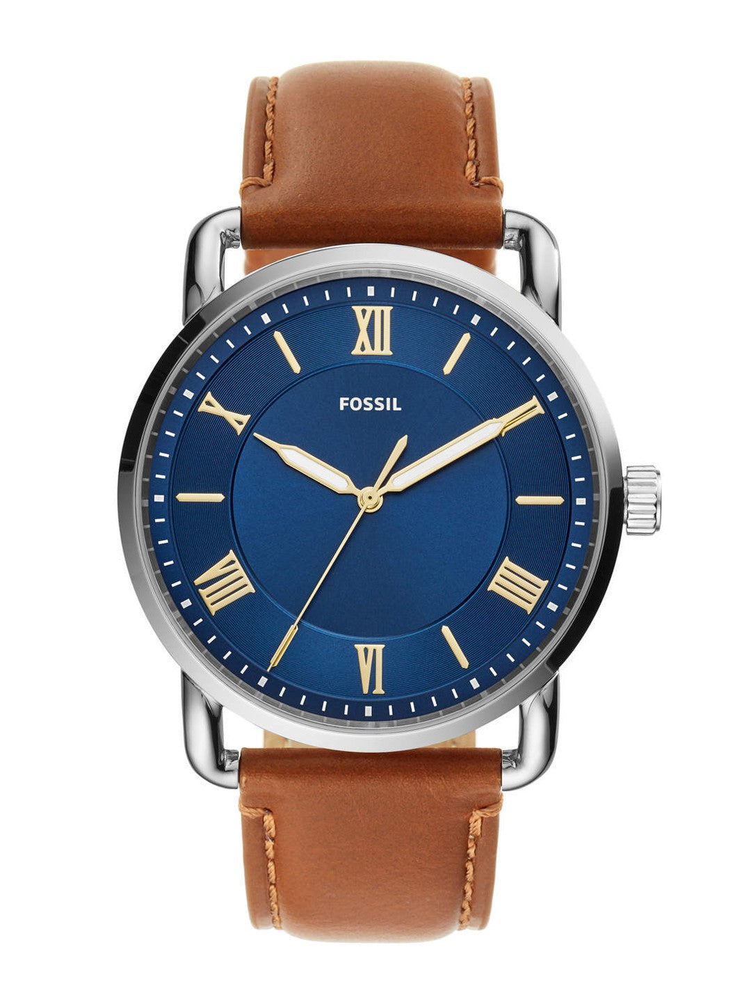 Black & Blue-Brown Watch Combo