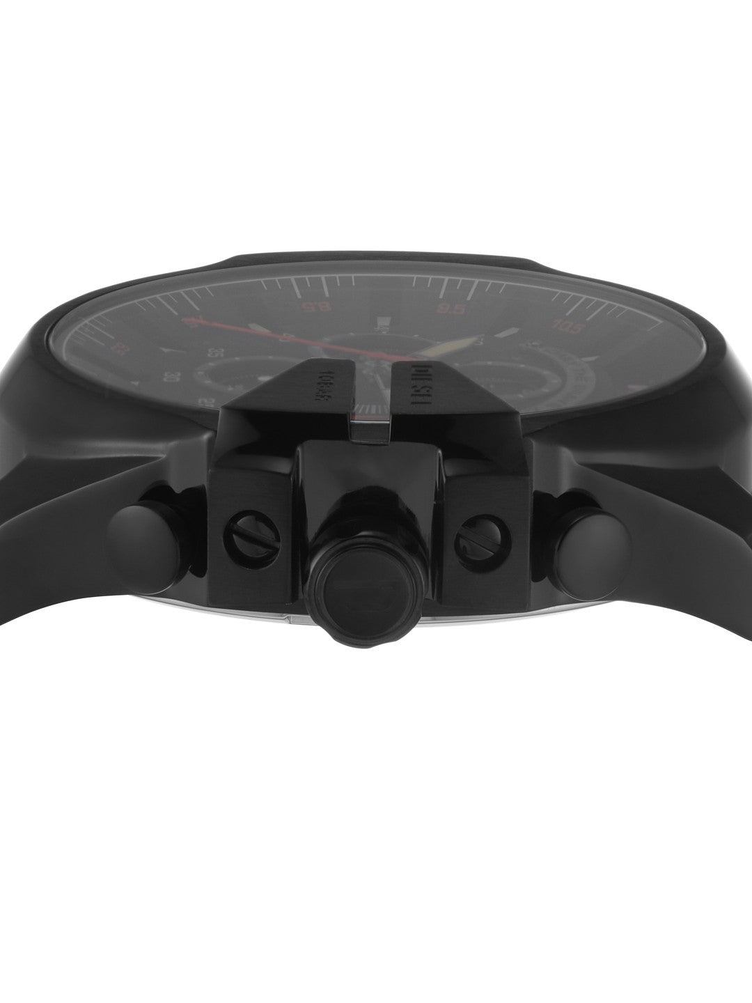 Analog Watch Combo (Brown Leather + Black Metal)