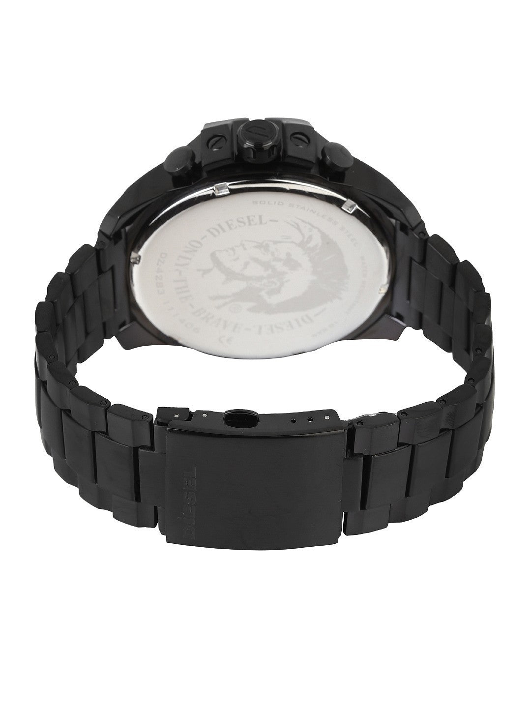All-Black Metal Watch Combo