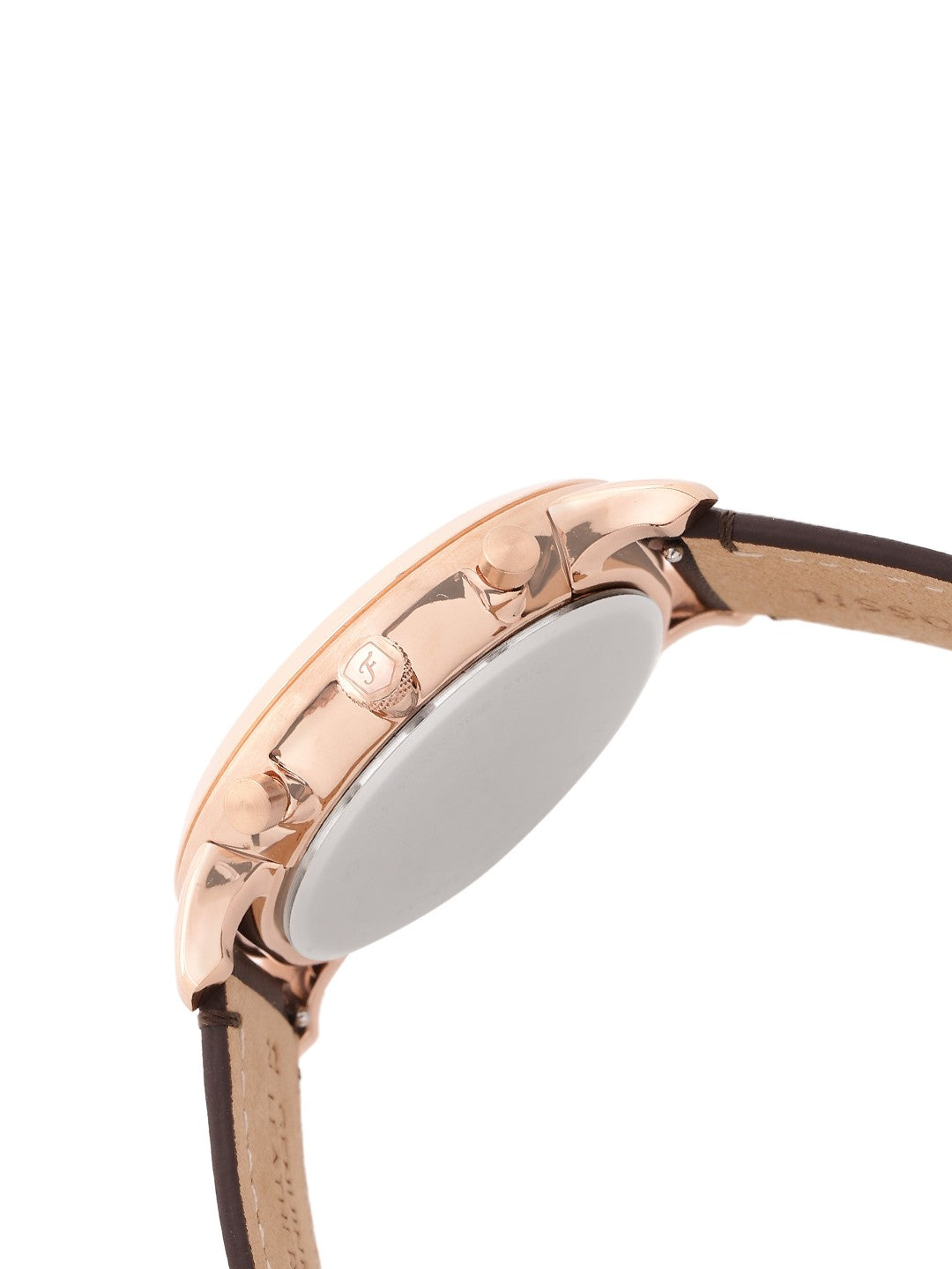 Brown Strap Watch Combo